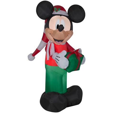 Find The 6ft Airblown® Inflatable Christmas Mickey In Stocking Hat At