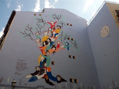 Madrid Mural De Reconocimiento A Las Supervivientes Y Víctimas De Violencia De Género