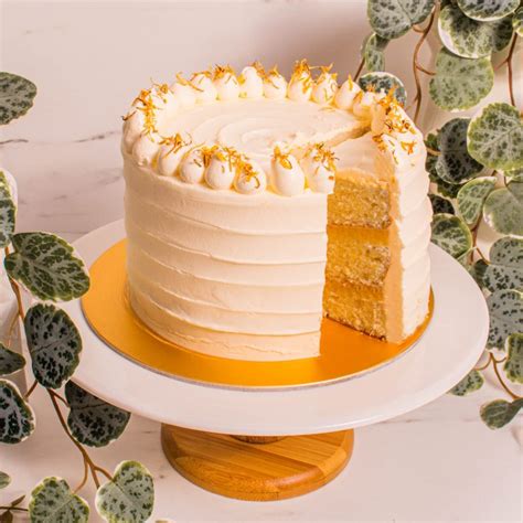 lemon passionfruit cake by mori cakes cake delivery singapore