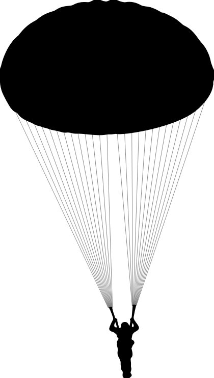 Parachute Parachuting Paratrooper Military Parachute Png Download