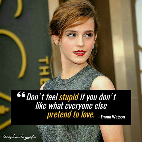 Be Yourself 😉 Emma Watson Positive Quotes Motivation Believe In