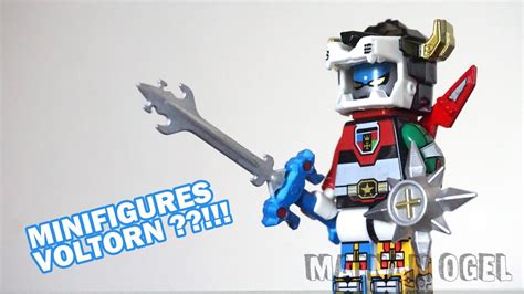 Voltron Minifigures By Pogo Unofficial Lego Review Youtube