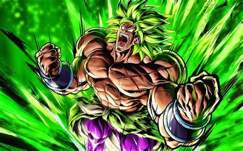 Saiyan oc vs dark broly. Download wallpapers Evil Broly, green lightnings, Dragon ...