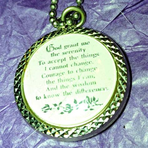 God Grant Me The Serenity Prayer Praying Hands On The Other Side~unisex