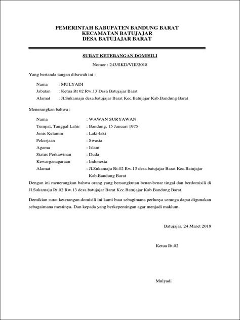 Contoh Surat Keterangan Duda Dari Kelurahan - Surat Keterangan : Desain