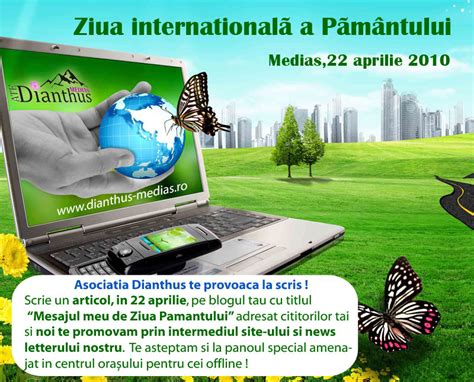 O sărbătoare pentru noi toți. Lasa un mesaj de "Ziua Pamantului" - Medias News