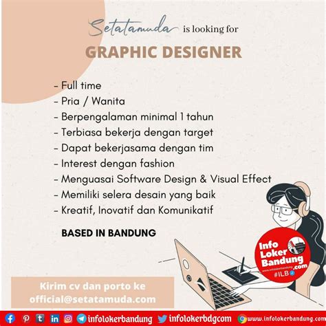 Lowongan kerja fashion designer posted by: Lowongan Kerja Graphic Designer Setatamuda Bandung Agustus ...