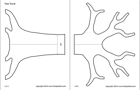 There's also a trivia at the bottom of the page. Tree Trunk | Free Printable Templates & Coloring Pages ...
