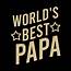 Worlds Best Papa  Dads Favorite Tapestry TeePublic UK