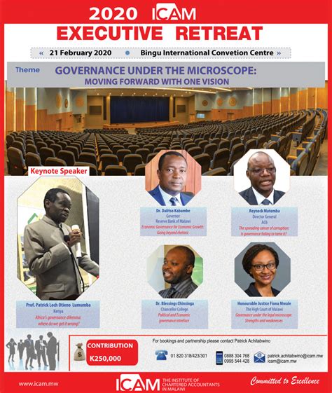 Member of the malaysian society of accountants (msa) and. LUMUMBA COMING TO MALAWI AGAIN - Institute of Chartered ...