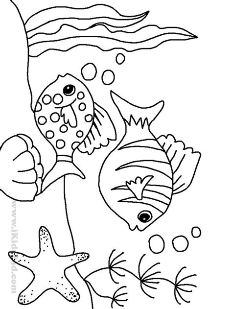 The Cartoon Sea Animals Coloring Pages Are So Fun For Kids