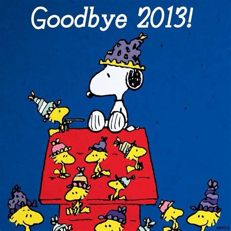 Snoopy Goodbye 2013 Snoopy Happy New Year Happy New Year 2014 Happy