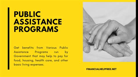 Public Assistance Programs You Should Know About