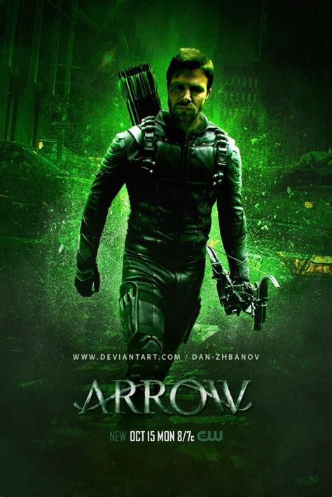 Fan Content Arrow Season 7 Poster By Dan Zhbanov Rarrow