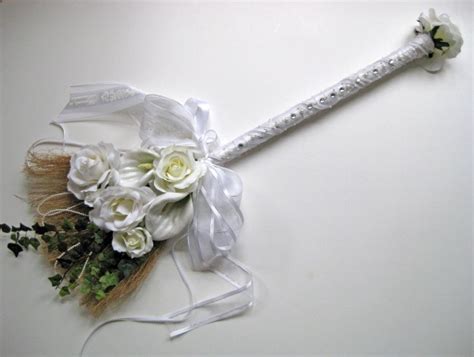 Whiteivory Wedding Brooms