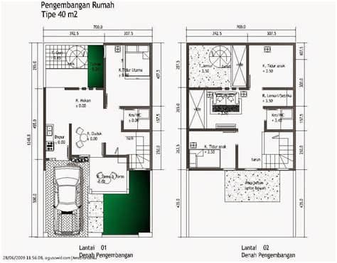 Lantai 1 teresa halminton 10/12/2020. Desain Rumah Minimalis 2 Lantai 6X10 - Foto Desain Rumah ...