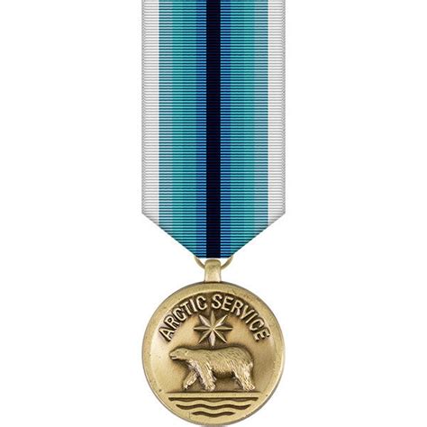 Coast Guard Arctic Service Miniature Medal Usamm