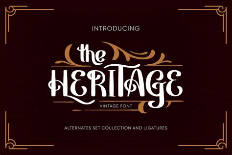 25 Unique Vintage Fonts Ttf Woff And Otf Download Graphic Cloud