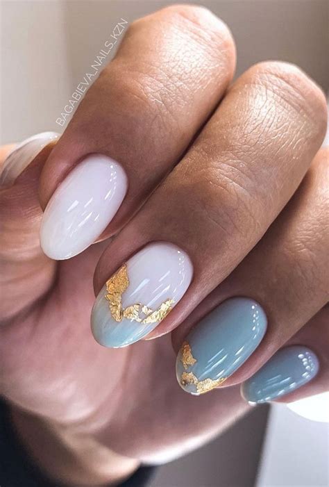 When in doubt, have fun with it. Creative & Pretty Nail Trends 2021 : Two Tone Nails