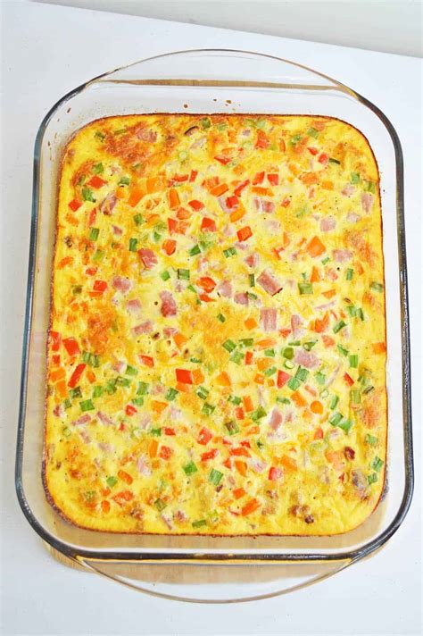 Farmer's Healthy Breakfast Casserole Recipe - Sweet Pea's Kitchen