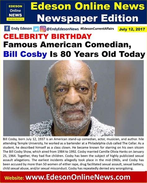 Report an error, omission or problem Edeson Online News: BIOGRAPHY: Famous American Comedian ...