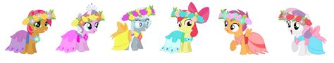 The Six Flower Fillies By Cheerful9 On Deviantart