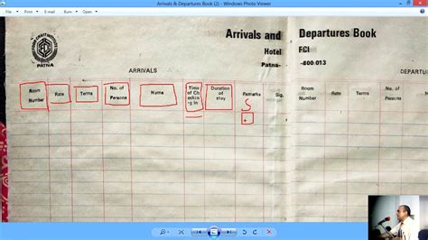 What Is Arrivals Departures Register In Hotels How Hotels Track