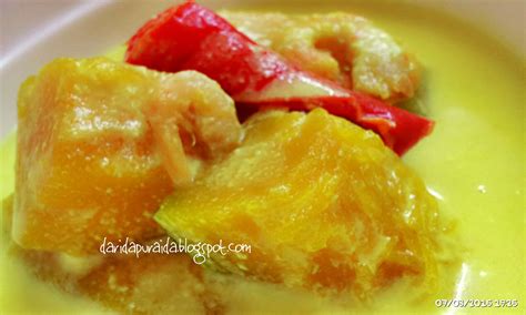 Cara masak lemak putih bayam brazil. Dari Dapur Aida: Masak Lemak Labu Kuning