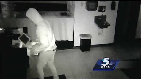 Bold Thief Caught On Camera Hitting Metro Catering Company