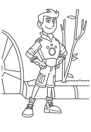 Free Printable Wild Kratts Coloring Pages Sheets And Pictures For