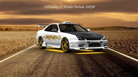 Virtual car body shop tuning and 3d car rendering services. Here's a prelude I customized in 3d tuning. www.3dtuning.com