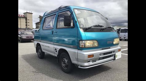 Sold Out 1991 Daihatsu Atrai Deck Van S83V 439360 Japanese Mini Truck