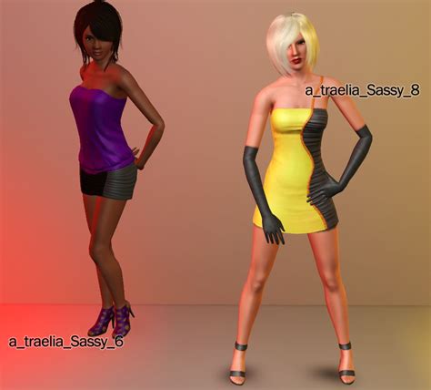 Traelia Sassy Pose Pack Updated For Picture List