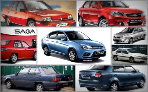 Evolusi Model Kereta Proton Saga - BinMuhammad