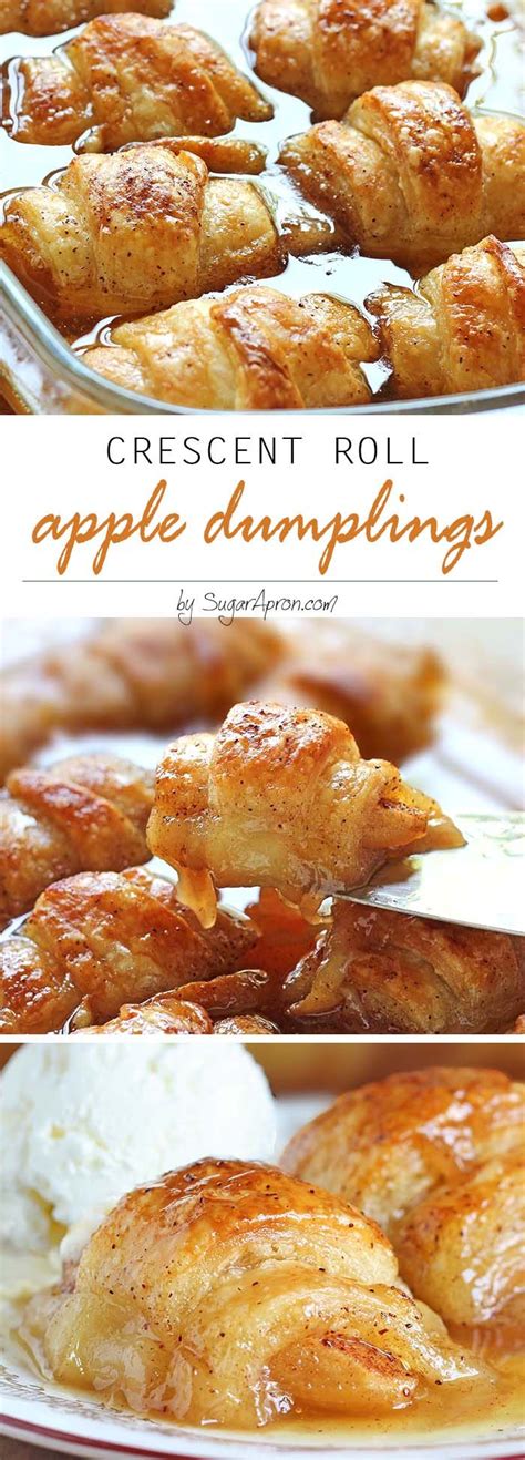 Check Out Crescent Roll Apple Dumplings It S So Easy To Make Apple
