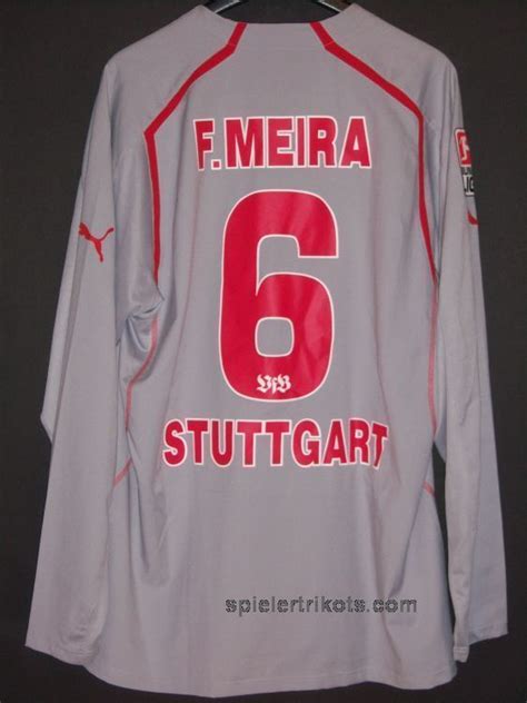 Kevin kuranyi spielte sowohl für den fc schalke 04 als auch den vfb stuttgart. - 2003 debitel matchworn vfb stuttgart trikot