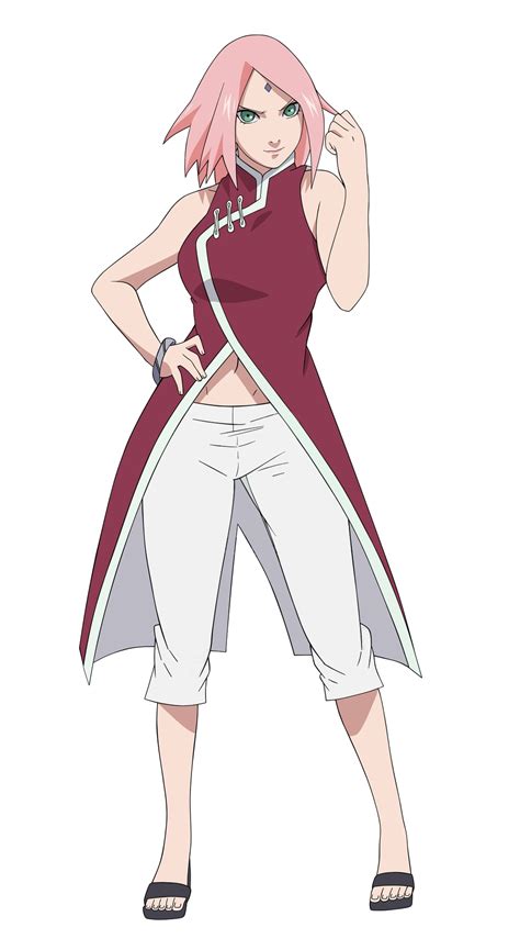 Sakura Haruno Em 2020 Meninas Naruto Garota Anime Rosa Boruto Personagens