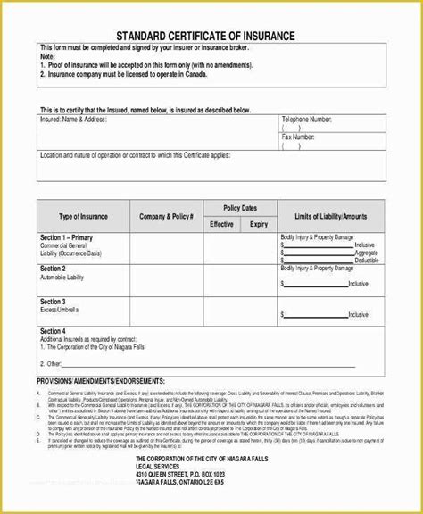 Free Blank Insurance Card Template Of Insurance ...