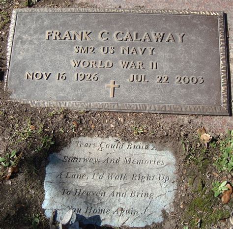 Frank Compton Calaway 1926 2003 Find A Grave Memorial