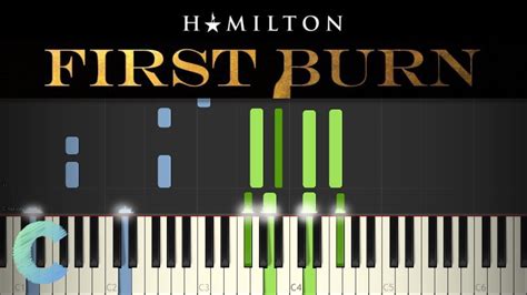 Hamilton First Burn Piano Tutorial Chords Chordify