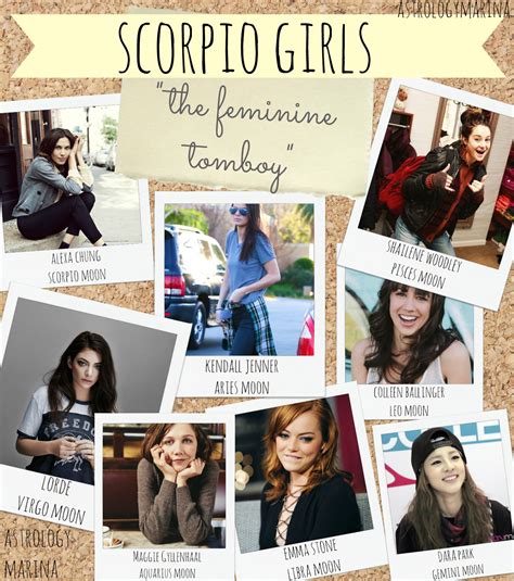 Scorpio Girls & Scorpio Women ♏ Famous Scorpios ♏ Female Celebrities