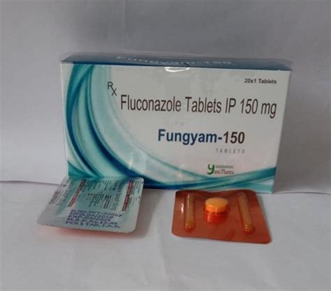 Fluconazole 150 Mg Antifungal Oral Tablet Expiration Date Printed On