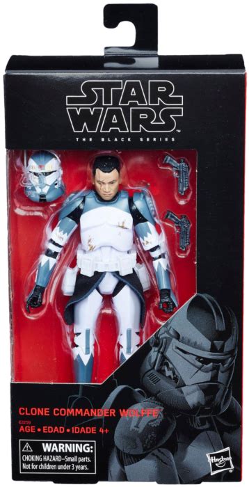 Star Wars The Clone Wars Commander Wolffe Black Series 6 Scale