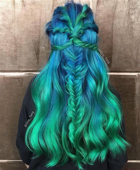 Mermaid Hair Trend Has Women Dyeing Their Hair Into Magical Sea