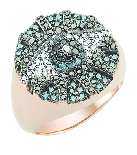 Bee Goddess Eyelight Diamond Ring Harrods Uk
