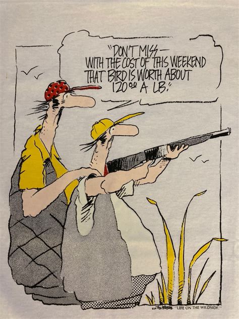 Vintage 80s Bird Hunting Comic Strip Newspaper Cartoon Funnies Etsy