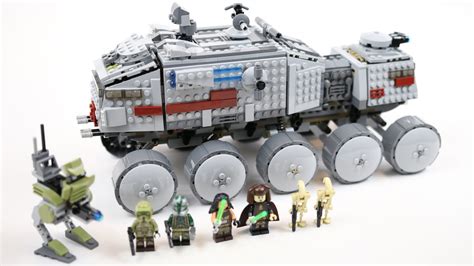 Lego Star Wars Clone Turbo Tank Timelapse And Review Set 75151 Youtube