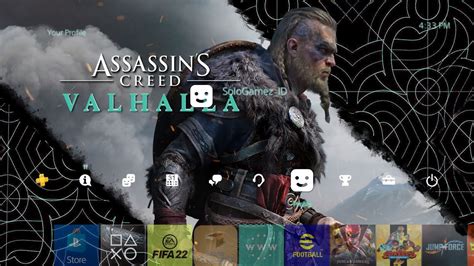 Assassins Creed VALHALLA Theme PS4 YouTube