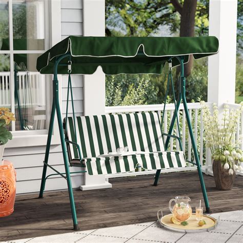 Thinking of getting a porch swing? House Furnitures: Patio Loveseat Swing