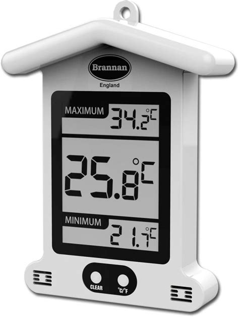 Brannan Digital Weatherproof Max Min Thermometer Timbermills